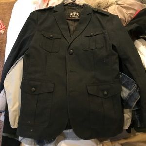 Express Military Jacket with removeable collar